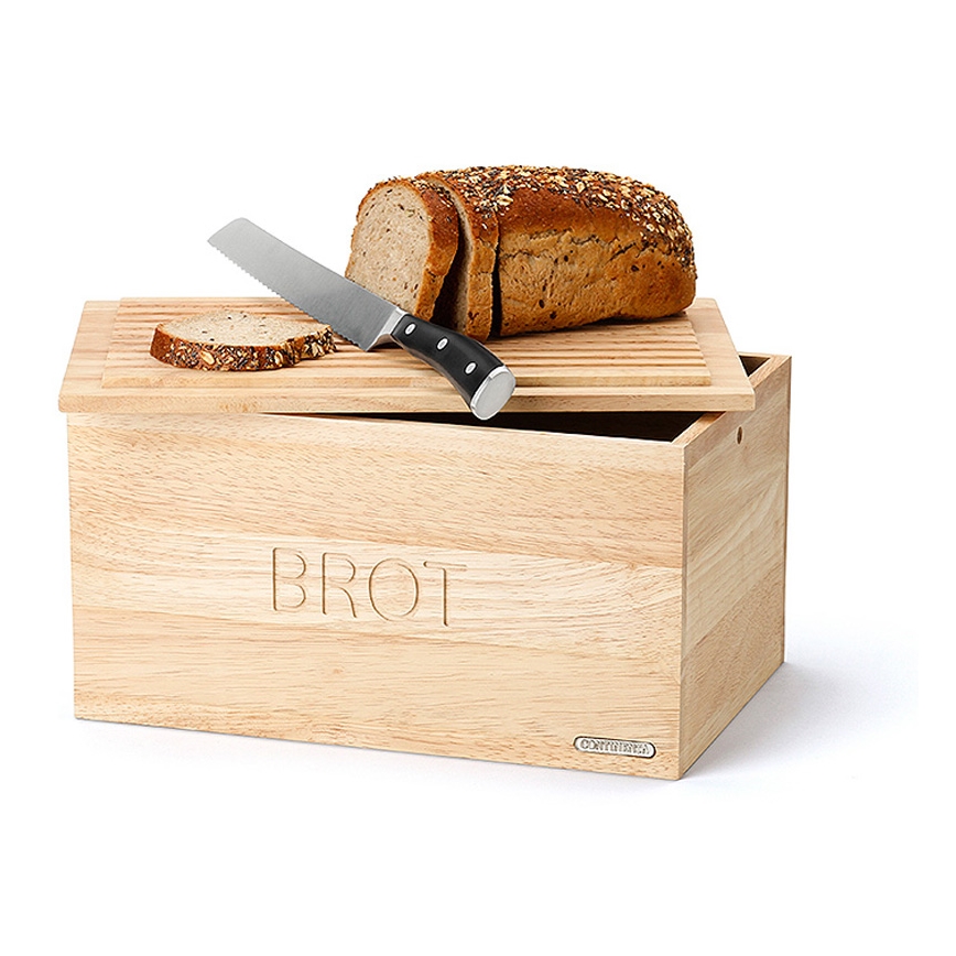 Continenta C3141 - Bread bin 34,5x23 cm rubber fig