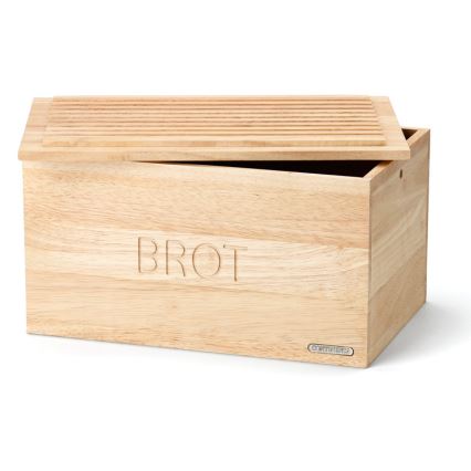 Continenta C3141 - Bread bin 34,5x23 cm rubber fig