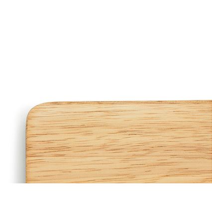Continenta C3255 - Kitchen cutting board 29x18,5 cm rubber fig