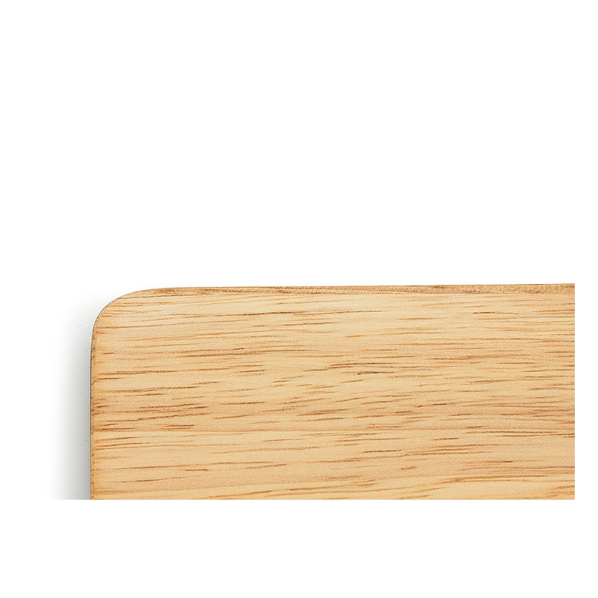 Continenta C3255 - Kitchen cutting board 29x18,5 cm rubber fig