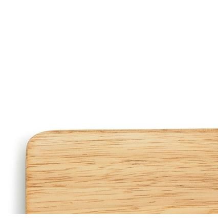 Continenta C3256 - Kitchen cutting board 34x22 cm rubber fig
