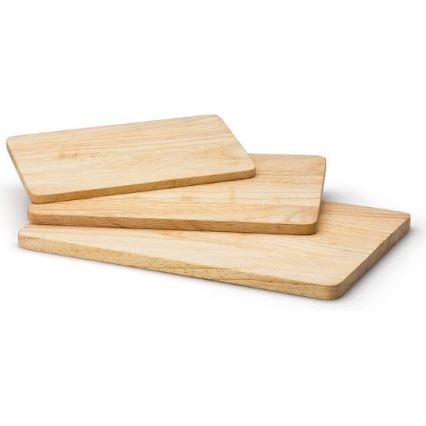 Continenta C3256 - Kitchen cutting board 34x22 cm rubber fig