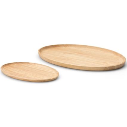 Continenta C3285 - Serving tray 36,5x25 cm rubber fig