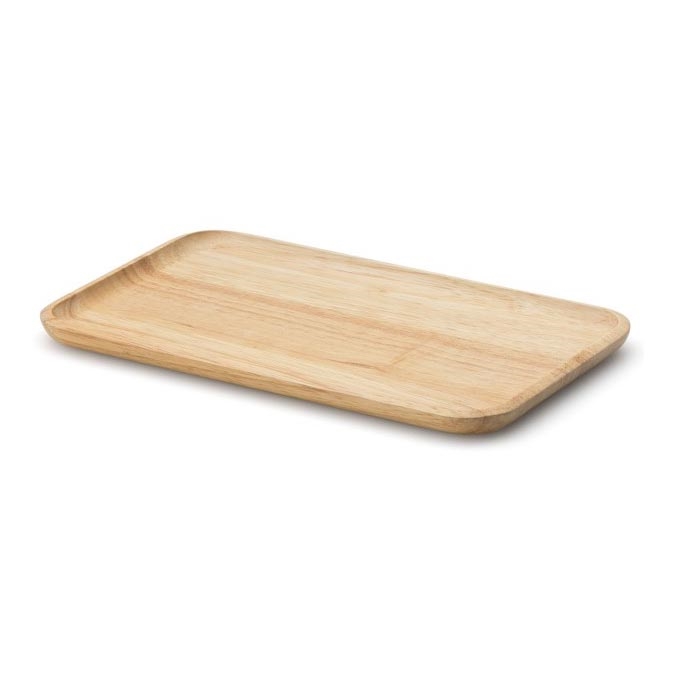 Continenta C3287 - Serving tray 34x21 cm rubber fig