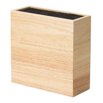 Continenta C3314 - Knife stand with flexi insert 22x9x21,5 cm rubber fig