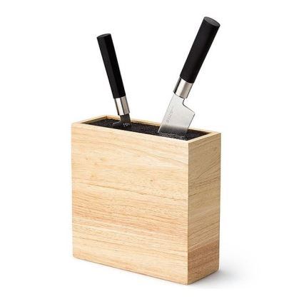 Continenta C3314 - Knife stand with flexi insert 22x9x21,5 cm rubber fig