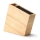 Continenta C3317 - Knife stand with a flexi insert and compartment 31x9x28 cm