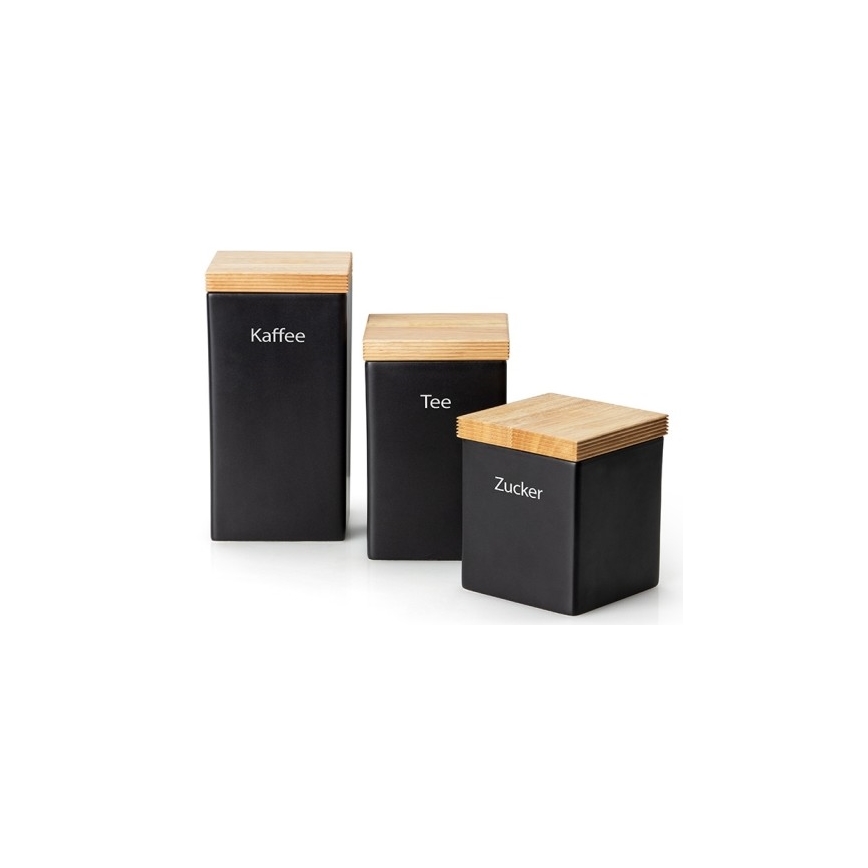 Continenta C3714 - Ceramic food box with a lid 10x10x20,5 cm