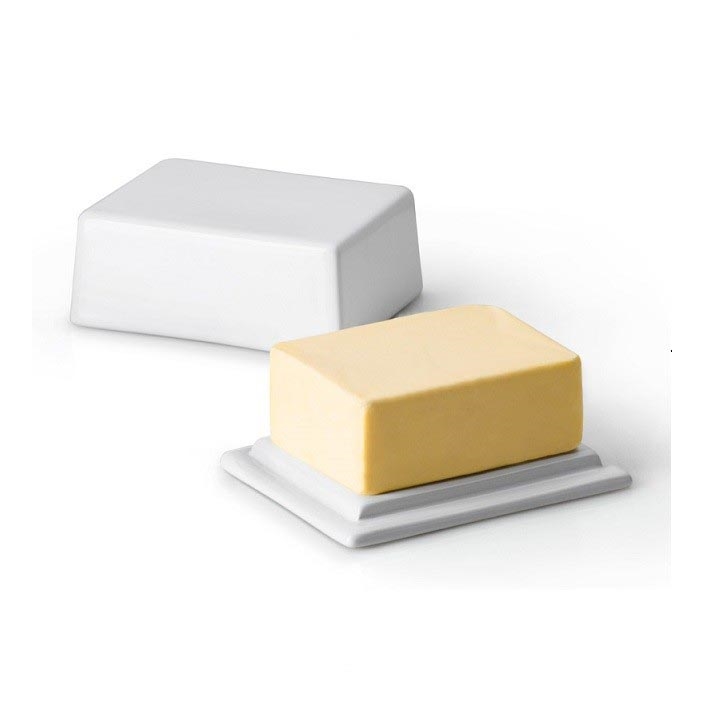 Continenta C3926 - Ceramic box for butter 250 g 12x10x6 cm