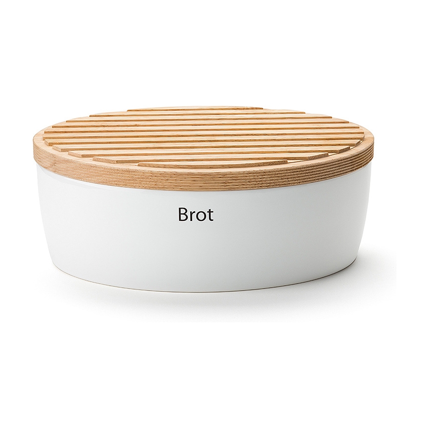 Continenta C3931 - Bread bin 27x20x13,5 cm rubber fig
