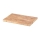 Continenta C4015 - Kitchen cutting board 26x18 cm rubber fig