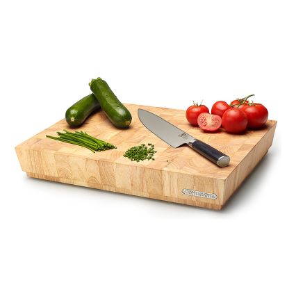 Continenta C4041 - Kitchen cutting board 40x30 cm rubber fig