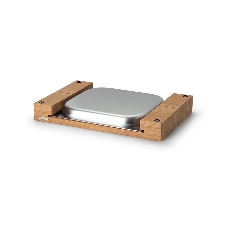 Continenta C4110 - Kitchen cutting board with bowl 39x27 cm oak