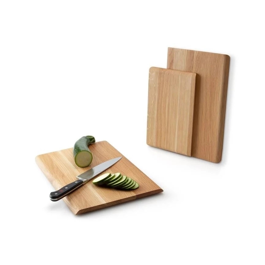 Continenta C4120 - Kitchen cutting board 24x16 cm oak