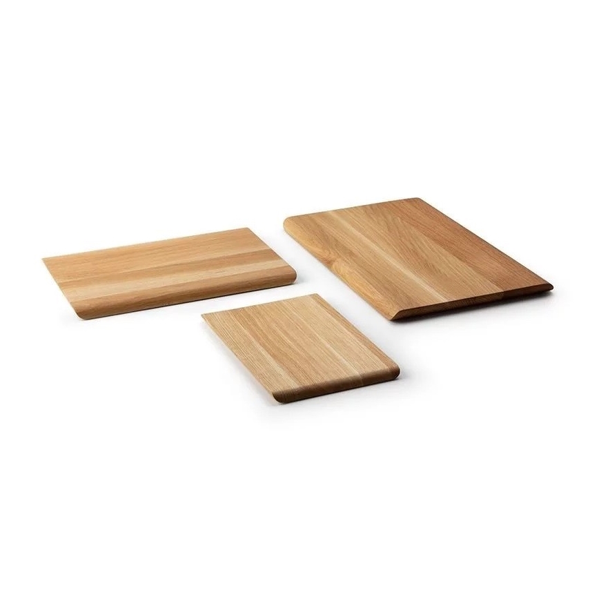 Continenta C4120 - Kitchen cutting board 24x16 cm oak