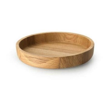 Continenta C4134 - Wooden bowl 25x4,8 cm oak