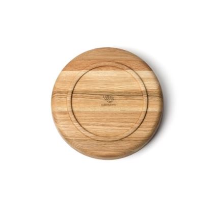 Continenta C4134 - Wooden bowl 25x4,8 cm oak