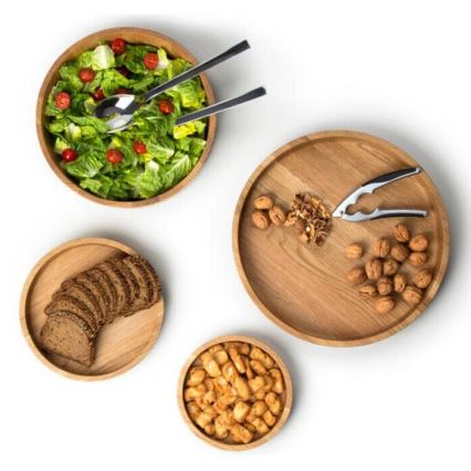Continenta C4137 - Serving bowl 26x10,3 cm oak