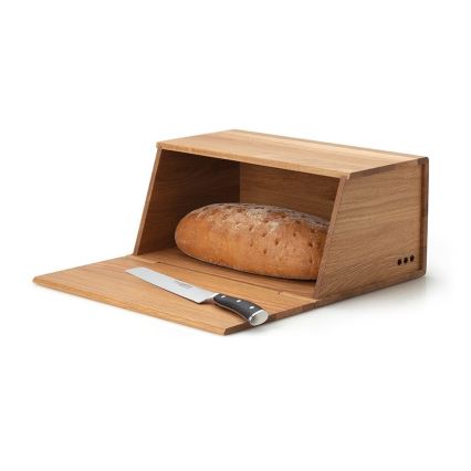 Continenta C4160 - Bread bin 18,5x40 cm oak