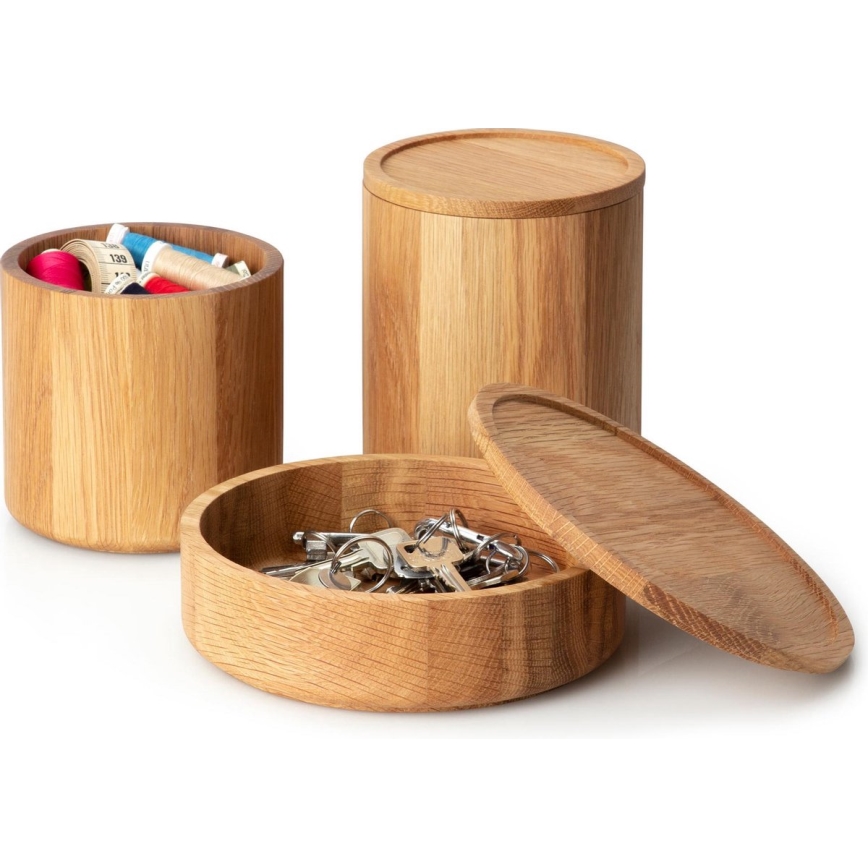 Continenta C4172 - Wooden box 13x16 cm oak