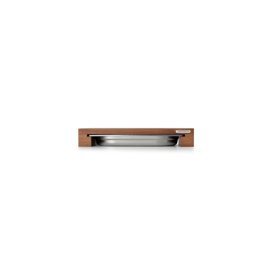 Continenta C4210 - Kitchen cutting board with bowl 39x27 cm walnut tree