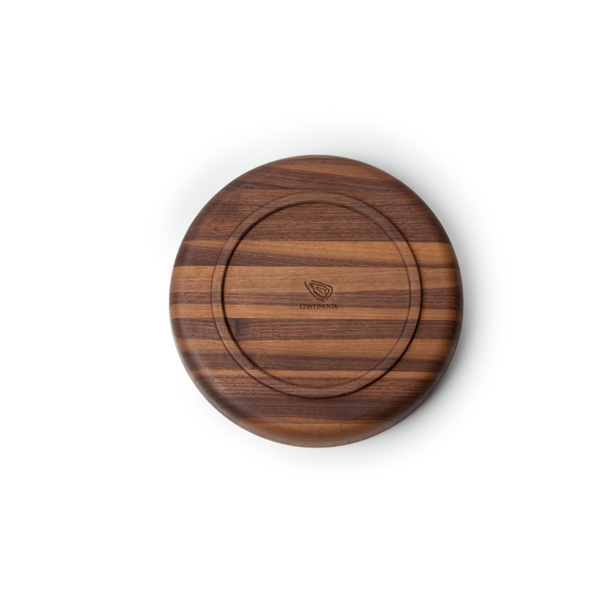 Continenta C4234 - Wooden bowl 25x4,8 cm walnut wood
