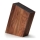Continenta C4250 - Knife stand with a flexi insert 19x28,5 cm walnut