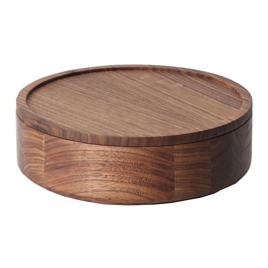 Continenta C4271 - Wooden box 19x6 cm walnut wood