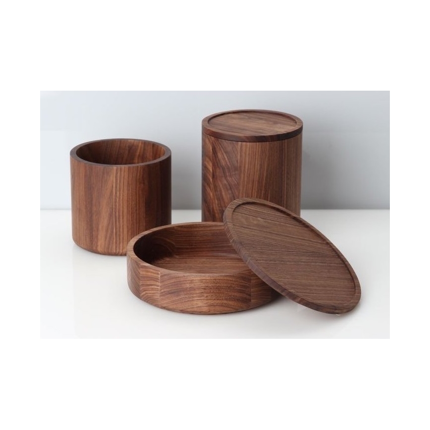 Continenta C4273 - Wooden box 13x13 cm walnut wood