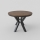 CONVI Extendable Dining Table 100/140x73 cm Lefkas Oak/Black