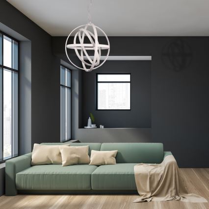 COPERNICUS LED Cable-Suspended Chandelier LED/260W/230V, White