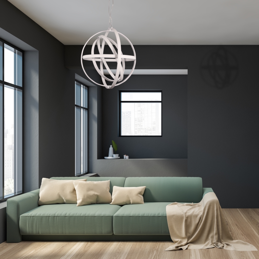 COPERNICUS LED Cable-Suspended Chandelier LED/260W/230V, White