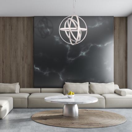 COPERNICUS LED Cable-Suspended Chandelier LED/260W/230V, White