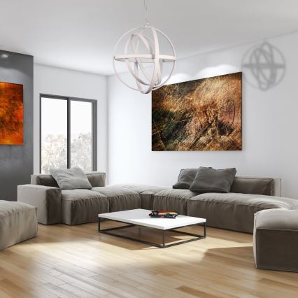 COPERNICUS LED Cable-Suspended Chandelier LED/260W/230V, White