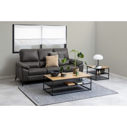 CORA Coffee Table Oak/Black