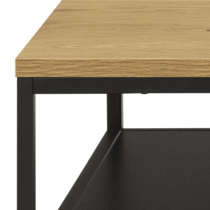CORA Coffee Table Oak/Black