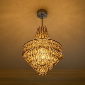 CORAL Rod Pendant Light, 3 x E14, 40 W, 230 V, Ø 36 cm