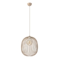 Cord pendant light DESTELLO 1xE27/15W/230V Ø33 cm beige