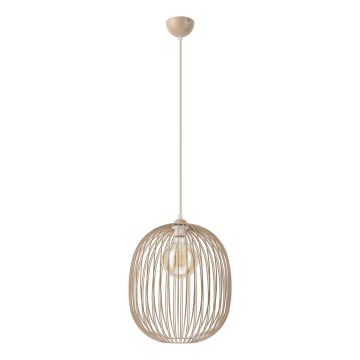 Cord pendant light DESTELLO 1xE27/15W/230V Ø33 cm beige