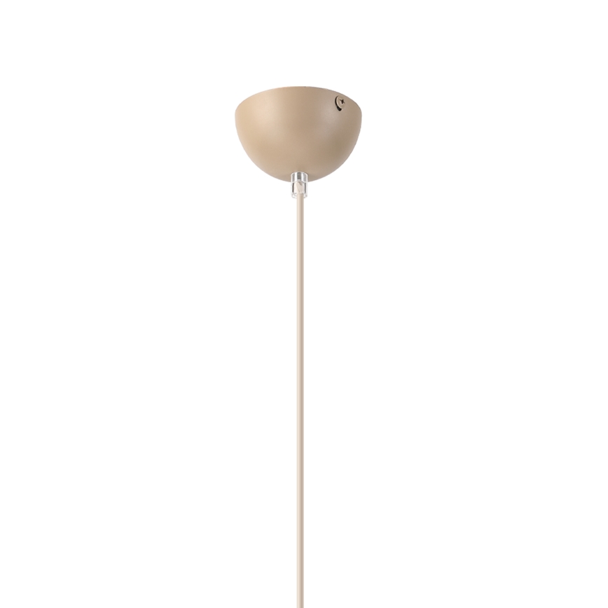 Cord pendant light DESTELLO 1xE27/15W/230V Ø33 cm beige