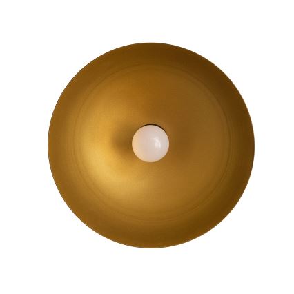 Corded pendant light VESPER 1xE27/15W/230 dia. 30 cm black/gold