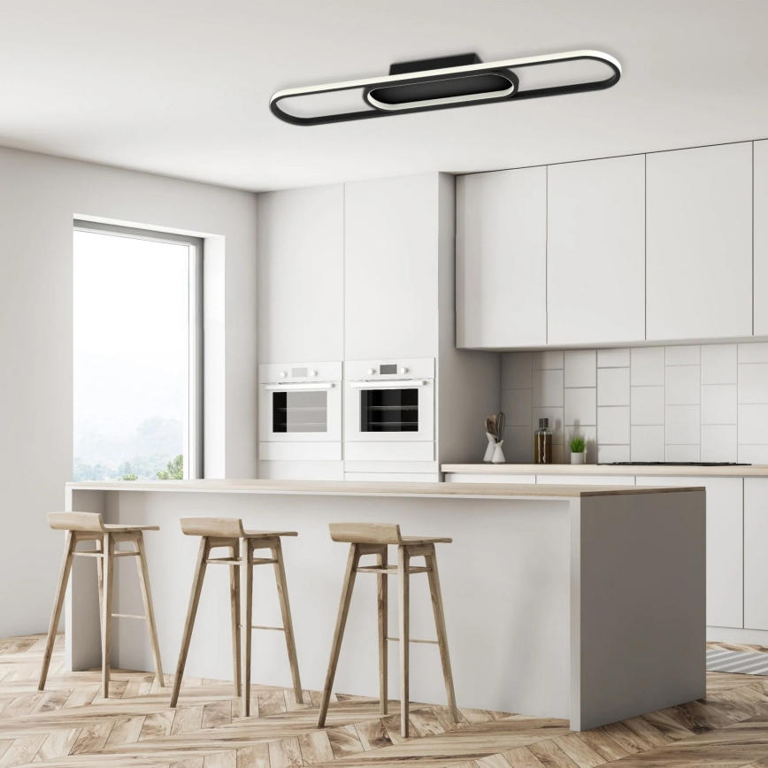 CORDOBA LED Ceiling Light, 26W/230V, Black