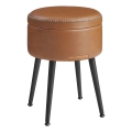 CORE Leather Ottoman – Cognac