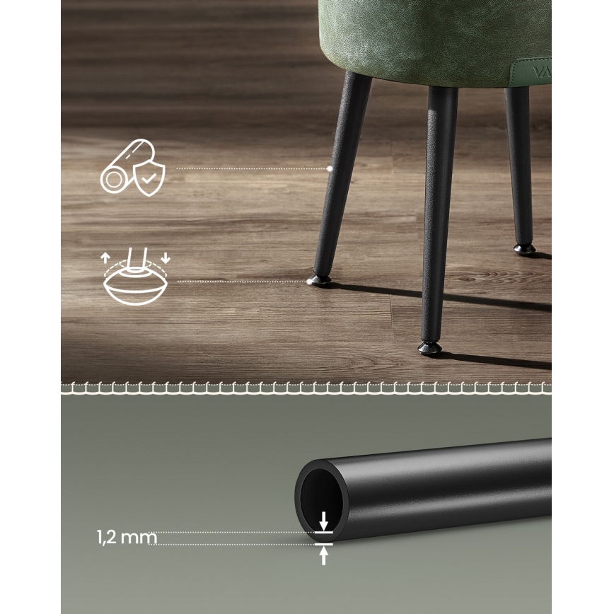 CORE Leather Stool - Green