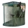 Corner garden tool rack 43x43x59 cm green
