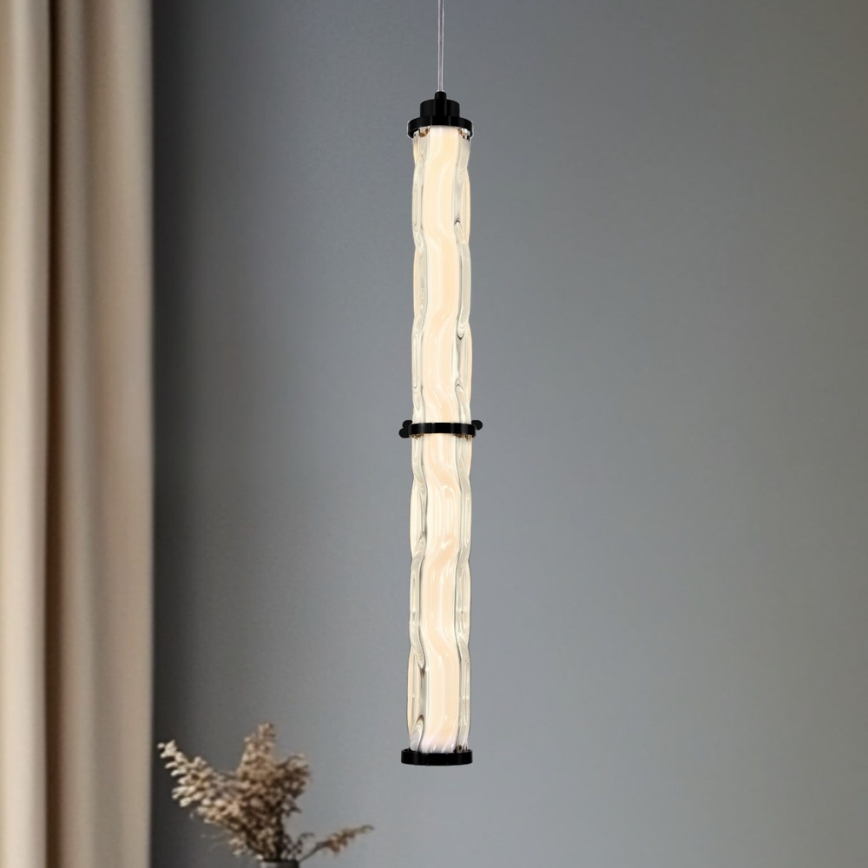 CORTE Cable-Suspended LED Chandelier LED/18W/230V, Black