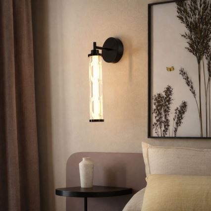 CORTE LED Wall Lamp 10W/230V, Black