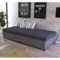 CORY Upholstered Daybed with Storage 80x200 Grey
