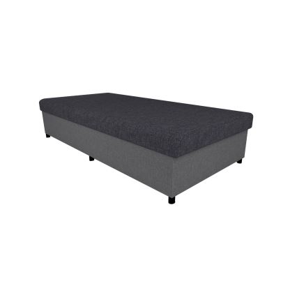 CORY Upholstered Daybed with Storage 80x200 Grey