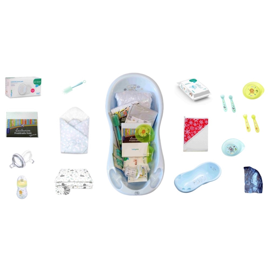 COSING - 16-piece Newborn Starter Set, Blue